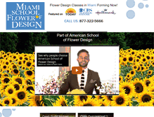 Tablet Screenshot of miamiflowerdesign.com